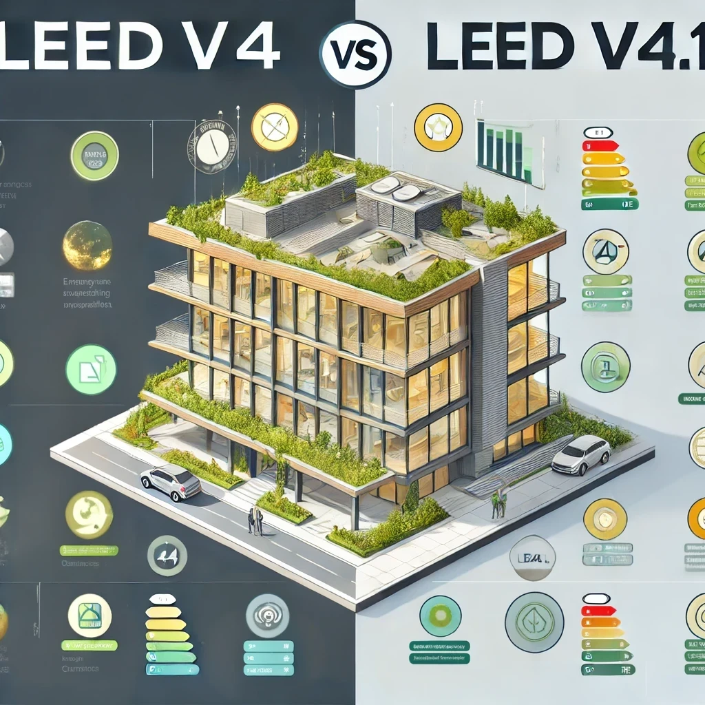 What is the impact of LEED on the carbon footprint?