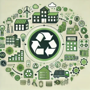 How is Life Cycle Assessment (LCA) used in LEED?